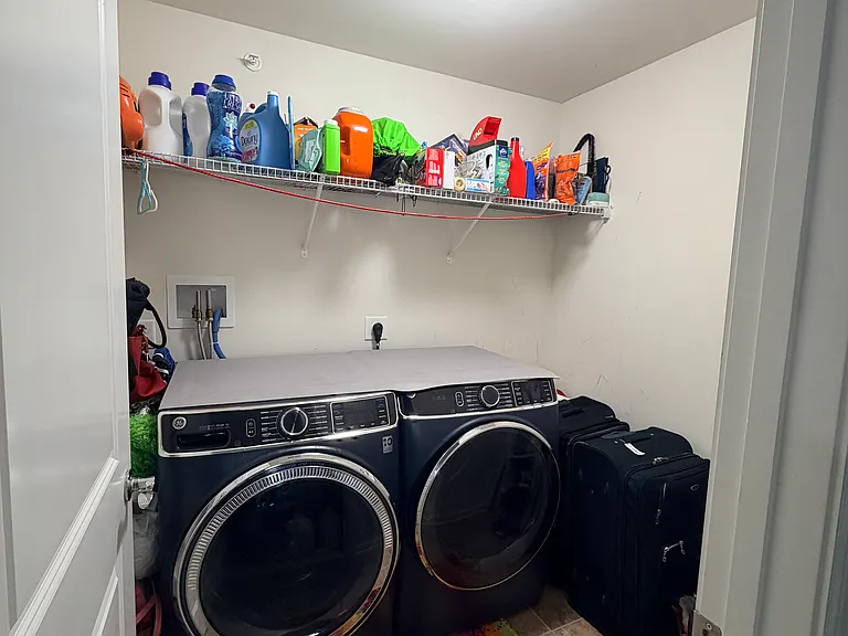 Large GE Washer drier room