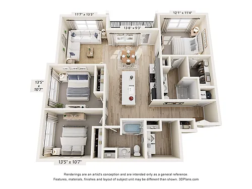 Floor plan C1