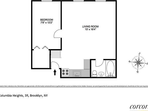 2nd image of 173 Columbia Hts APT 3R