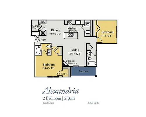 Floor plan Alexandria