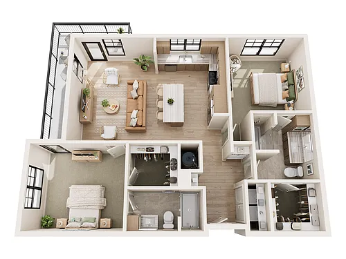 Floor plan C3A