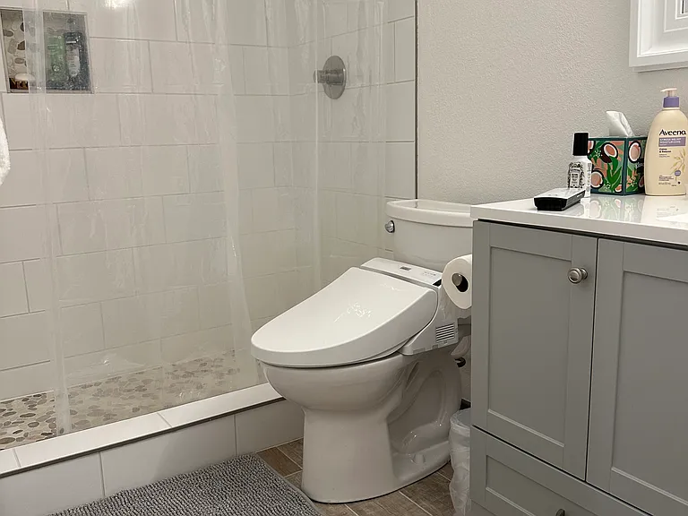 Large shower