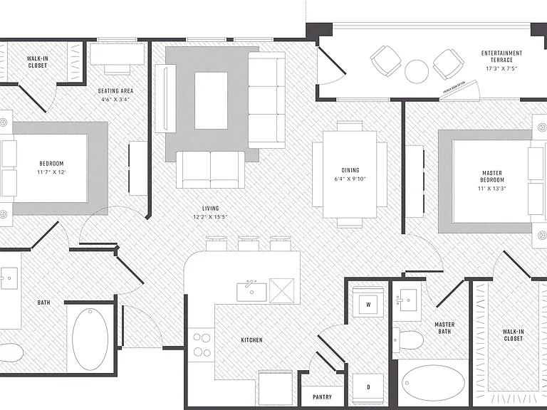 Rhythm 2 Bedroom 2Bathroom Rhythm 2 Bedroom 2Bathroom