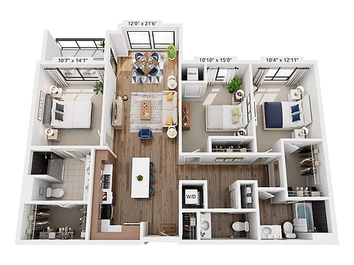 Floor plan Lafayette