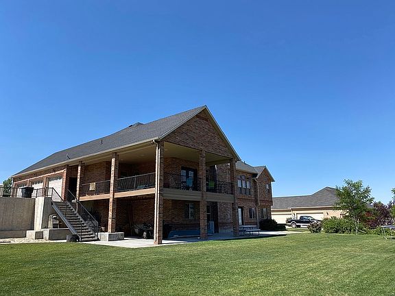 Back of home (deck and patio