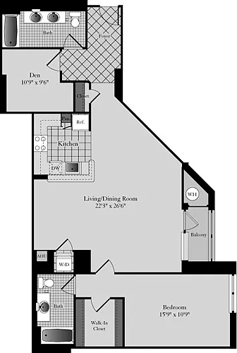 Floor plan C7C