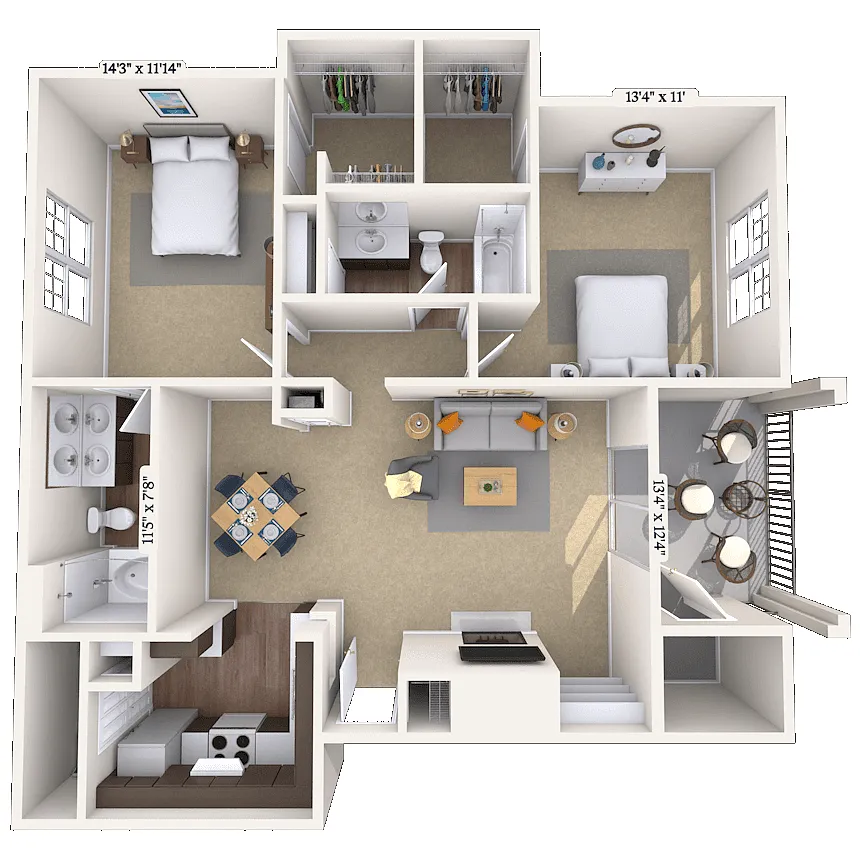 Floor plan 22B