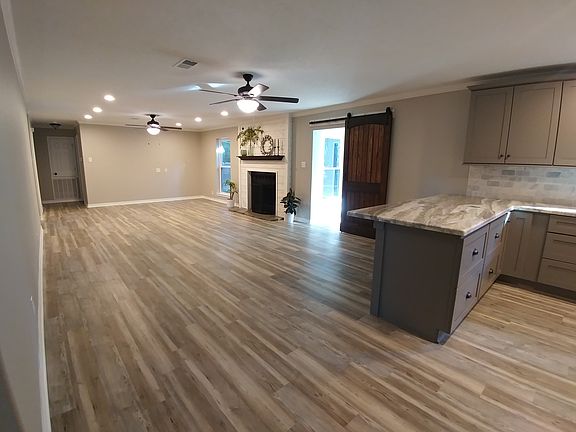 Open concept living area