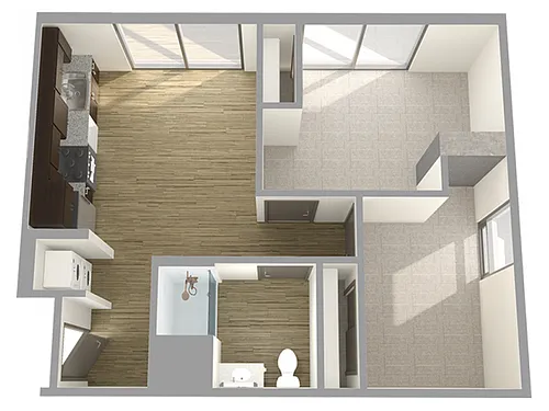 Floor plan 2X1
