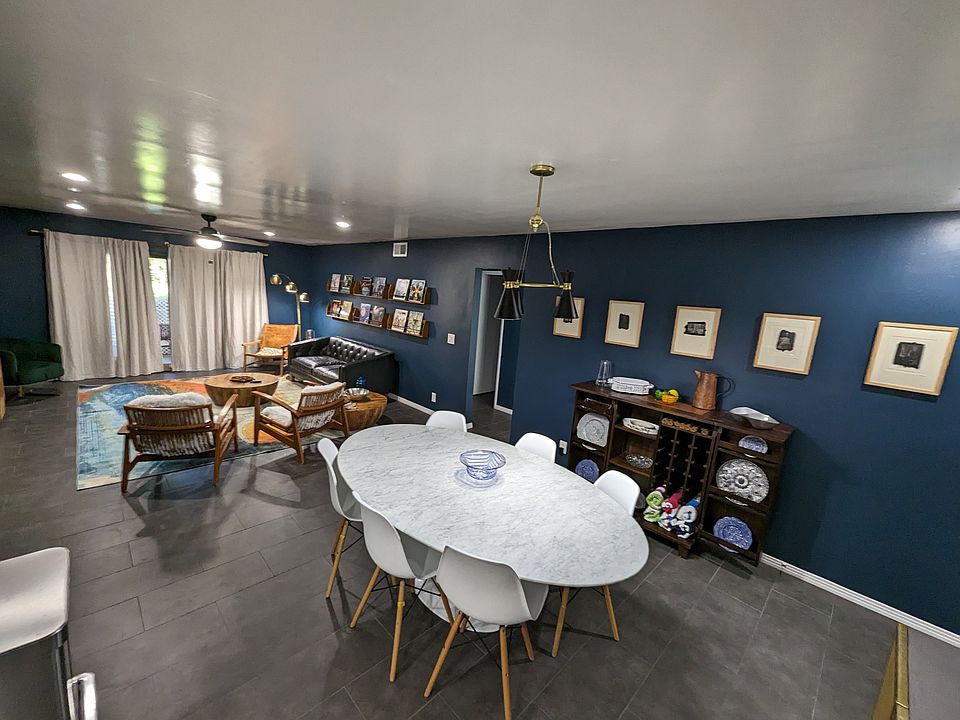 View of living space from Kitchen