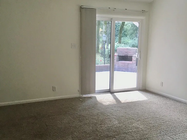 Master bedroom with sliding door. Patio pre wired for hot tub