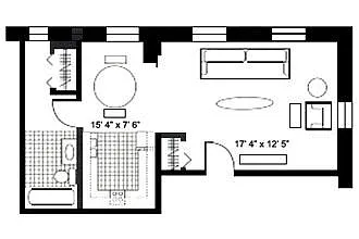 Floor plan Studio
