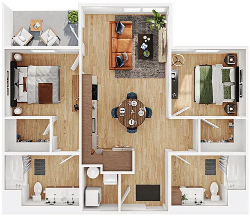 Floor plan C