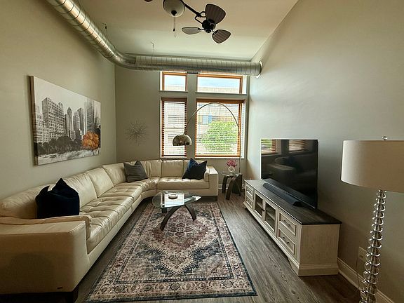 Cream Natuzzi leather sectional