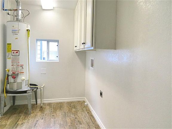 Brand spankin' new laundry room.