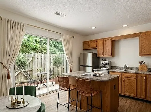 Kitchen Area, staged