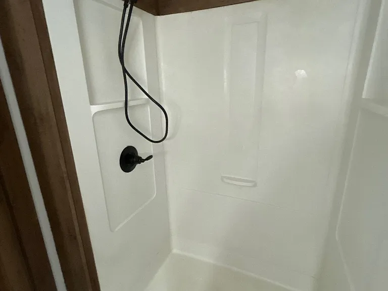 ...as well as a shower.