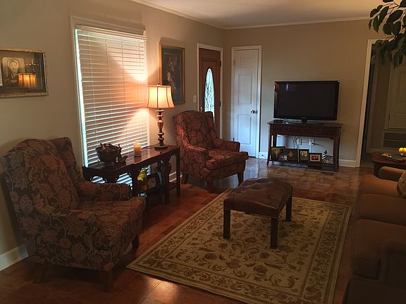Spacious, open living area.