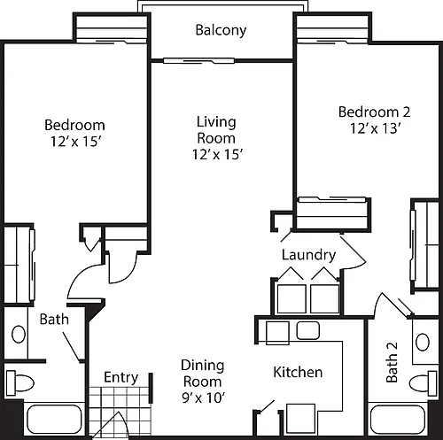 Floor plan Newport