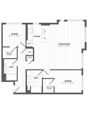 Floor plan B33