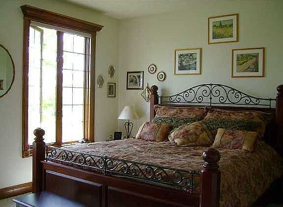 Wake up to breathtaking woodland views in the Master Suite