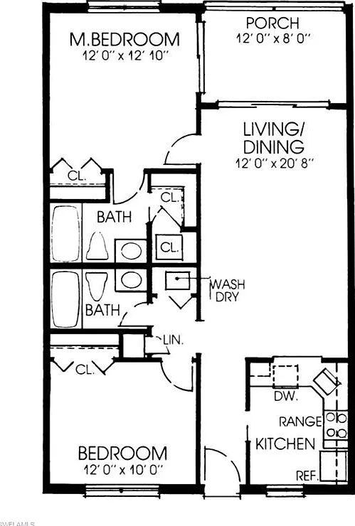 2 bed, 2.0 bath, 900 sqft, $1,800 — Photo 3