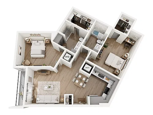 Floor plan B3
