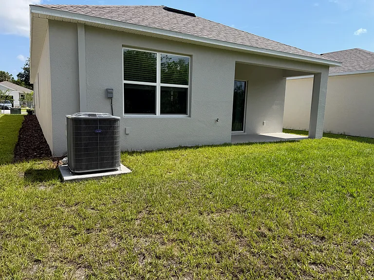 PORCH AND NEW AC.. NO ONE BEHIND YOU