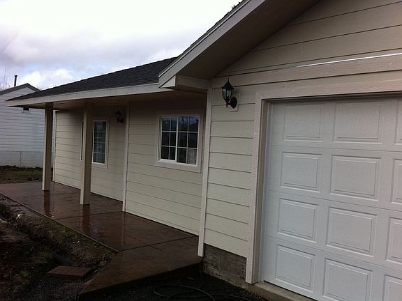 Stamped Concrete porche