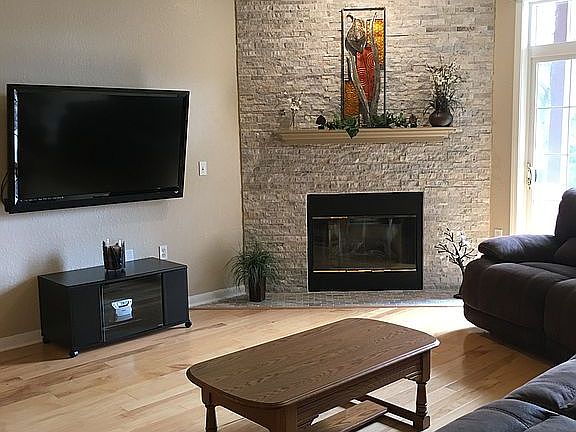 Stack stone Gas Fireplace