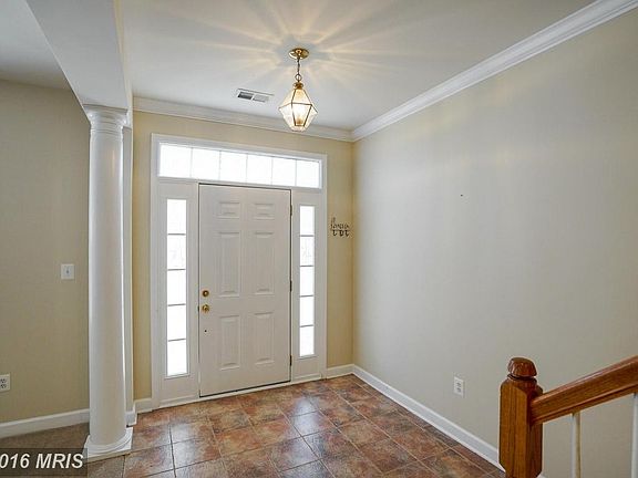 Entry Foyer (custom ceramic tile)