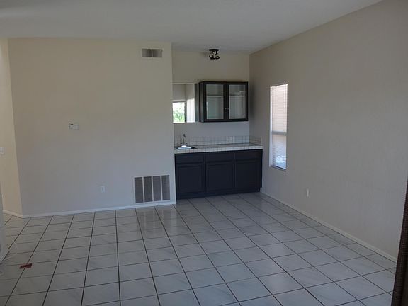 family room with bar area