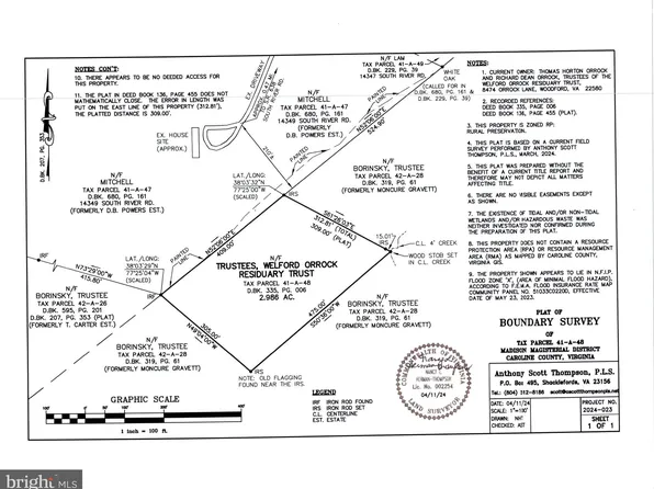 S River Rd, Woodford, VA 22580