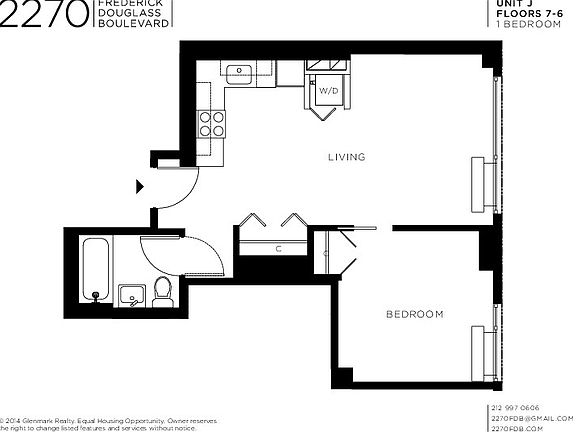 2nd image of 2270 Frederick Douglas Blvd #J