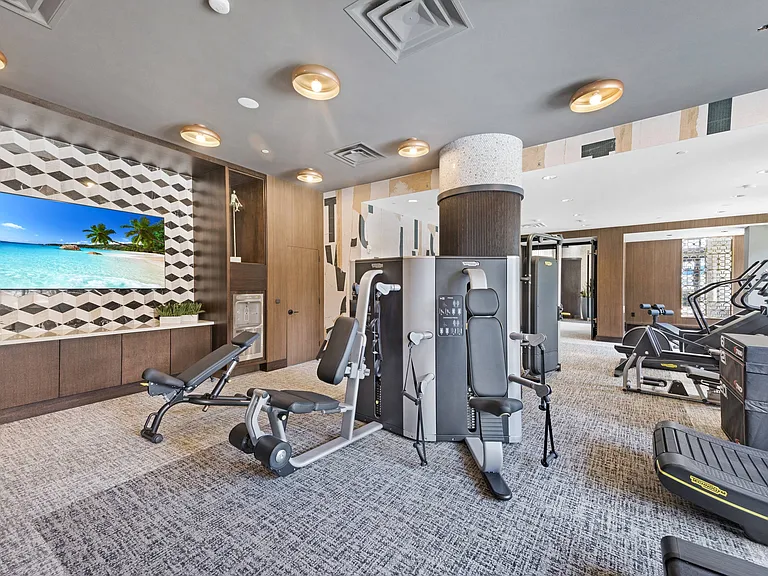 State-of-the-art fitness center