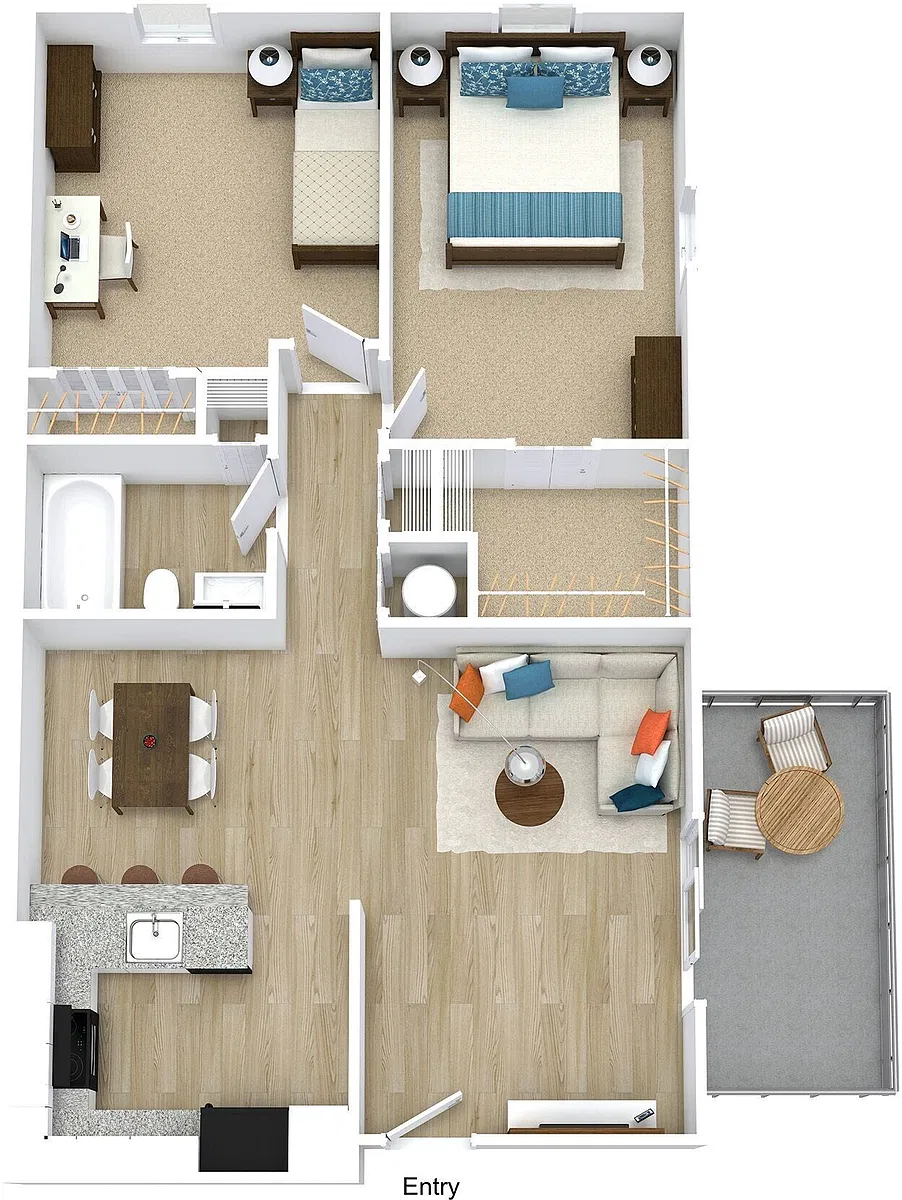 Floor plan B1