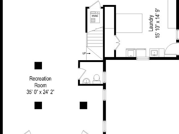 Floor plan Main house