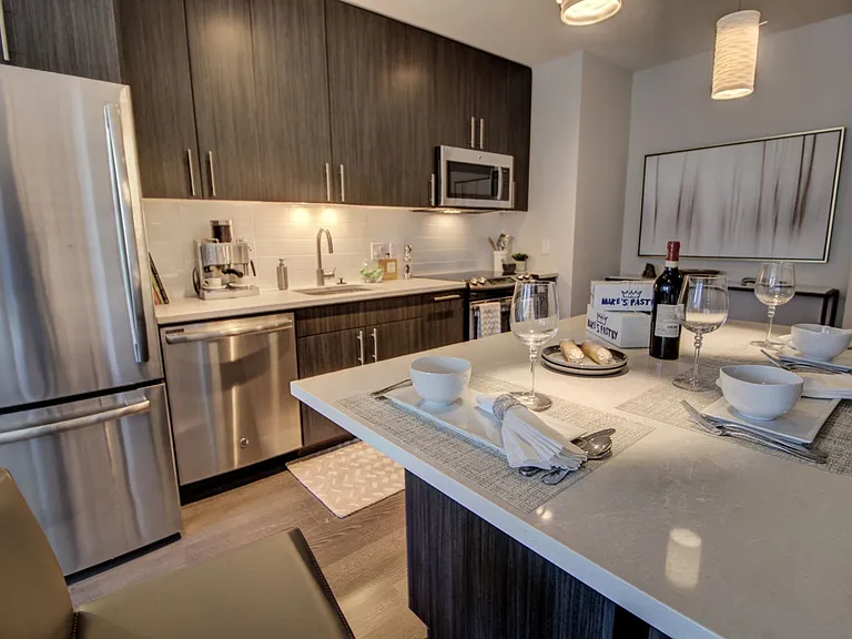 Chef's Kitchen with Prep Island