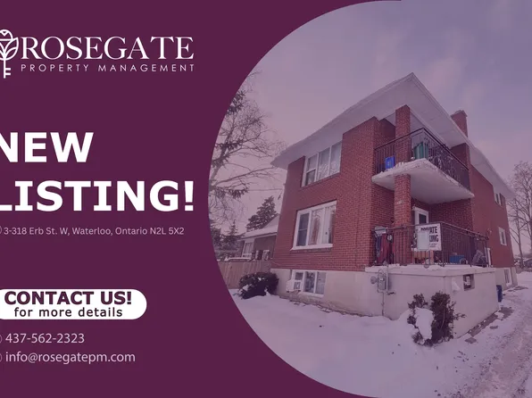 318 Erb St W #3, Waterloo, ON N2L 1W3