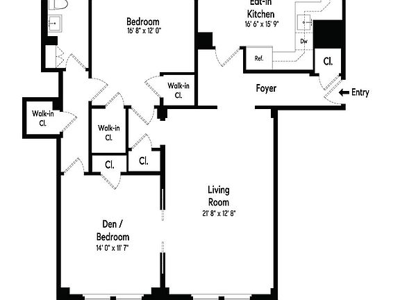 2nd image of 245 W 107th St APT 15E