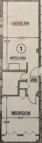 Floor plan 406