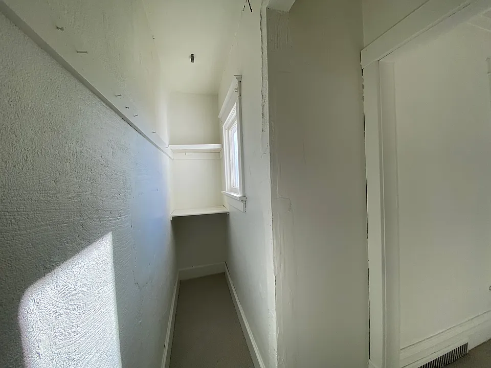 Part of the closet