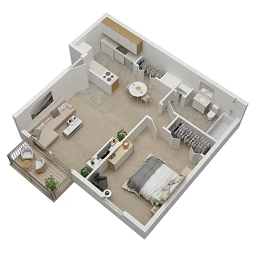 Floor plan Algonac