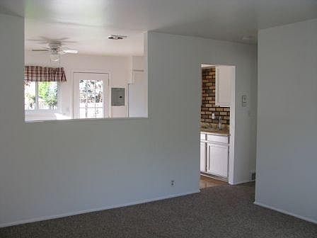 From living room looking toward kitchen
