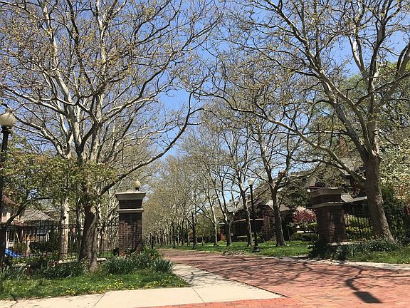 houses/street next door