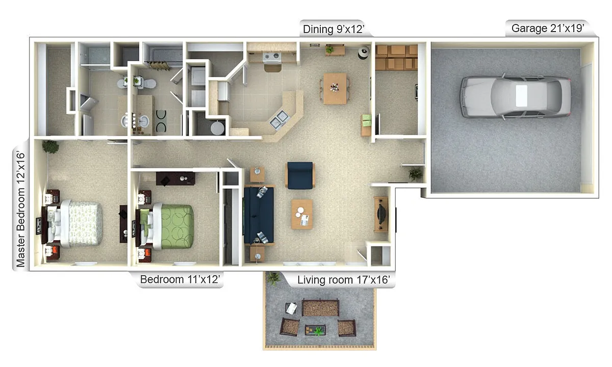 Floor plan The Abbey