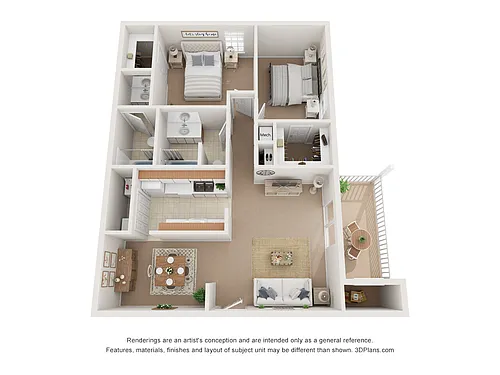 Floor plan 2X2
