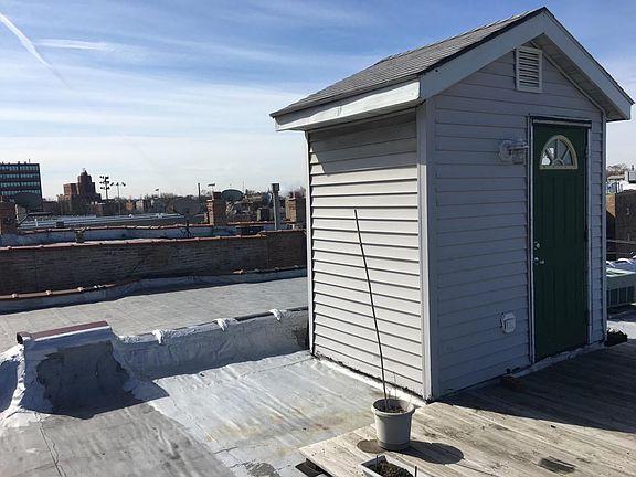 entrance to private roof deck