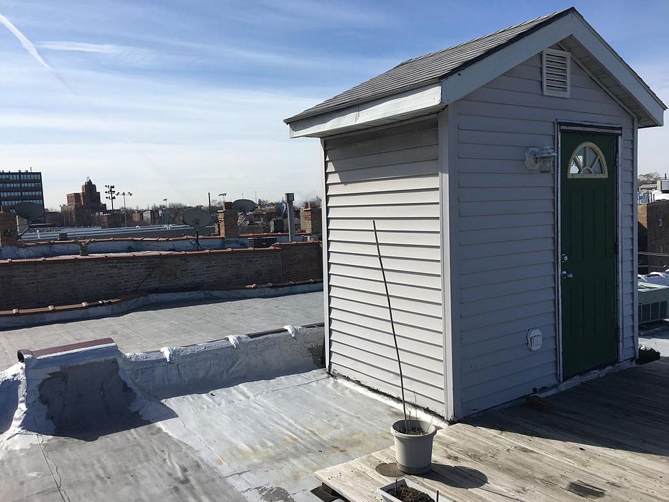 entrance to private roof deck