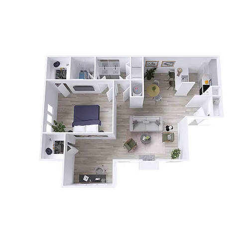 Floor plan A4 Renovated